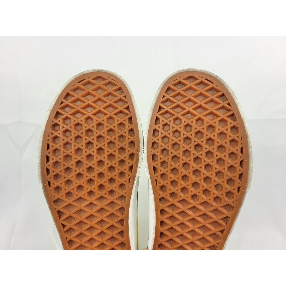 Vans Old Skool Shoes Sneakers Womens Size 6 Neon Highlighter Yellow White 508731 - Picture 12 of 12